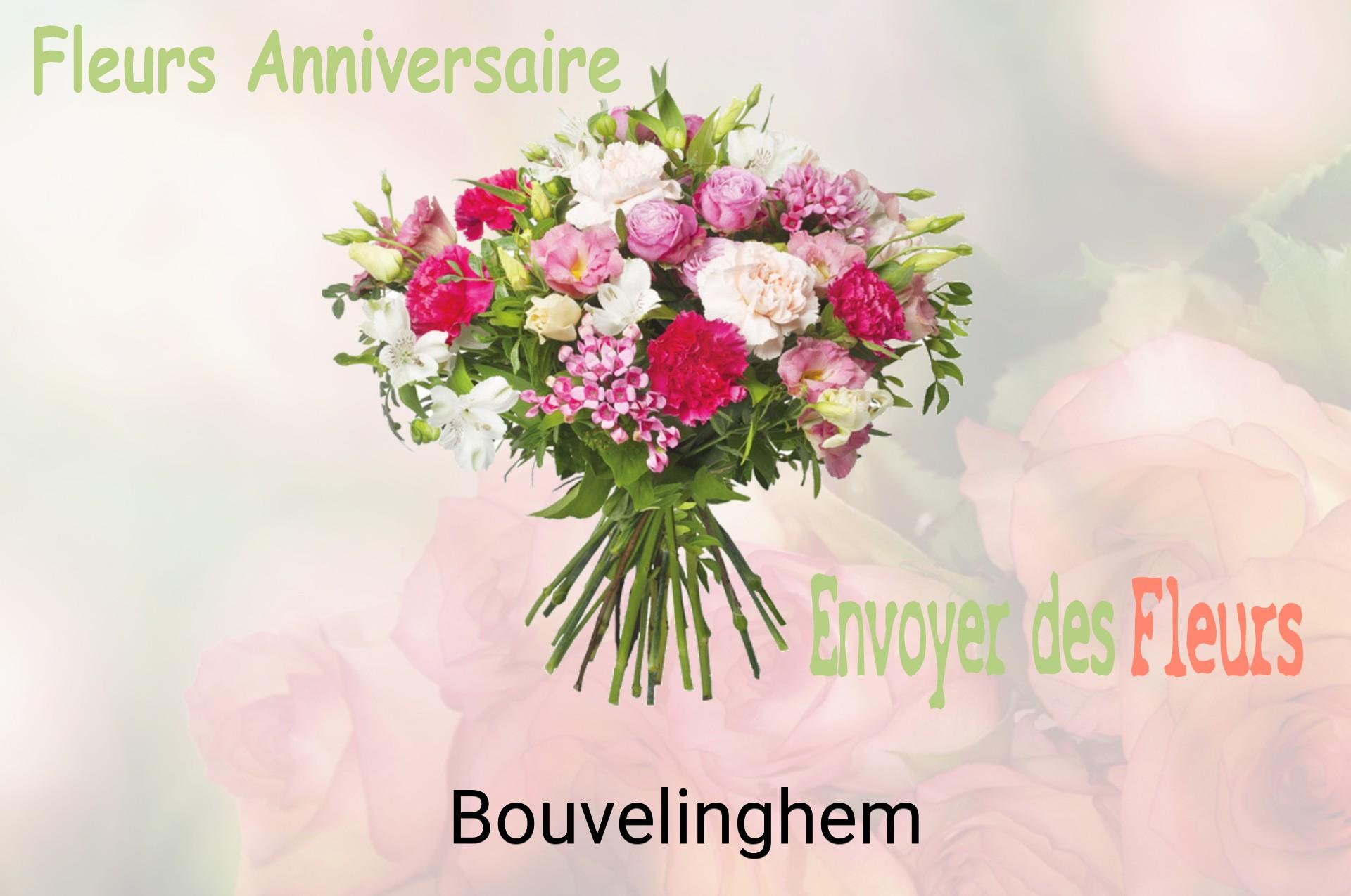 Bouquet de fleurs d’anniversaire livré à Bouvelinghem