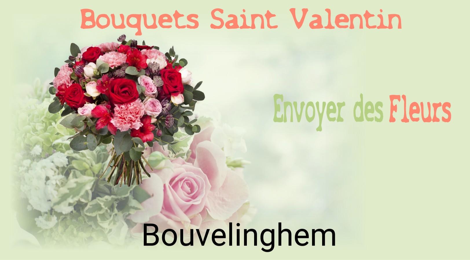 Roses de Saint-Valentin livrées à Bouvelinghem